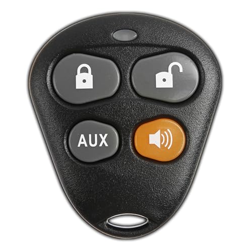 KeylessOption Keyless Entry Remote Starter Car Key Fob Alarm for Aftermarket Viper Automate EZSDEI474V 474V