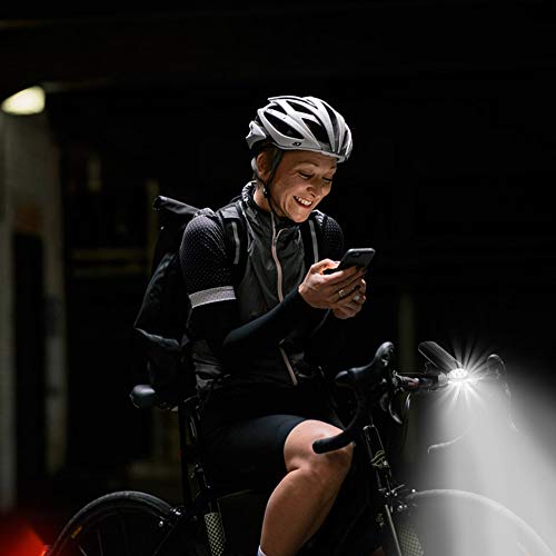 Victoper Claire Velo Lumiere Velo, Ensemble d'éclairage de vélo, Kit lumière de vélo USB Rechargeable Lumière Vélo Rechargeable Avant et Arrière, 6 Modes de Luminosité - Image 8