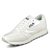 Piel suave Fila Fila Orbit Zeppa Low Wmn 1010454-1fg, Zapatillas, Mujer, Blanco (White 1010454-1fg), 38 EU