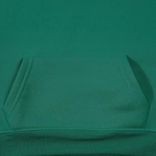 Boys Hoodies 2 Piece Outfit Fall Workout Long Sleeve Oversized Preppy Pullover Tops Sweatpants Set (Green, 18-24 Months)4