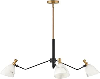 Hinkley Sinclair Large Single Tier Chandelier, Heritage Brass