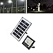 LOCADENCE Outdoors Solar Light, Waterproof LED Solar Light with Remote Control Built in Battery for Courtyard, Community, Walkway, Park