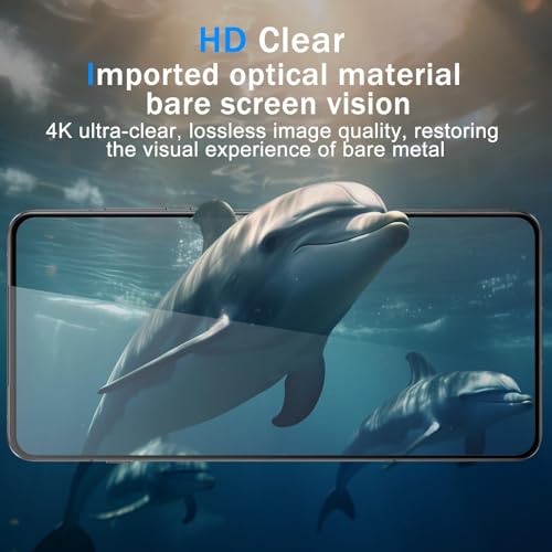 Image of PreCure [2 Pcs Screen Protector for OnePlus 13R Tempered Glass [Fingerprint Unlock] [Anti-Scratch] [9H Hardness] [HD] [No Bubbles] Protector Film for OnePlus 13R Screen Protector