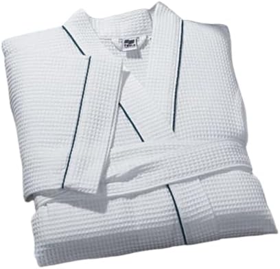 Roupão de Banho Teka Golden Unissex Hotel, Piquet, 50% Algodão e ...