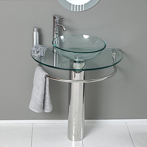 Fresca Bath Fvn1060 Attrazione Vanity With Frosted Edge Mirror #TOP2