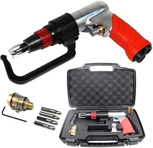 GYKOZY Pneumatic Spot Welding Drill for Automotive Metal Sheet Dross Removal - Air Positioning Spot Welders for Collision Repair