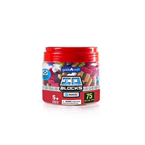 Guidecraft Io Blocks Minis - 75 Piece Set: Kids Miniature Building Stem Learning Educational Toy #TOP6