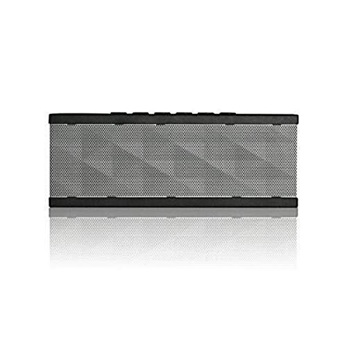 (Renewed) SoundBot SB571 Bluetooth Speakers (Silver/Back)