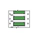 Brady 129990 PermaSleeve Wire Marking Sleeves, 1.969" Width x 0.829" Height