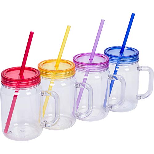 Compare Price plastic jar tumbler on