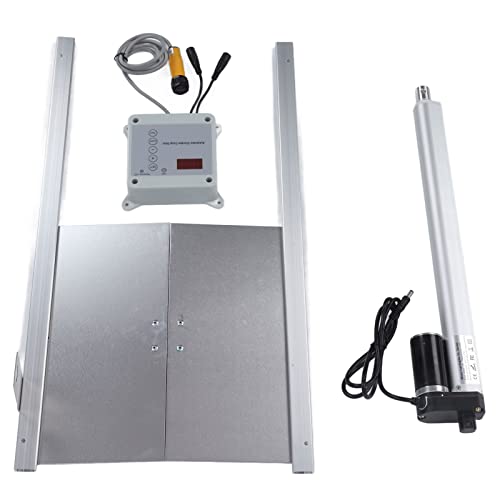 Automatische Tür für Hühnerstall, Geflügelstalltür mit Timer und Lichtsteuerung, Ferngesteuerte Tür für Geflügelzucht(EU… – Bild 5