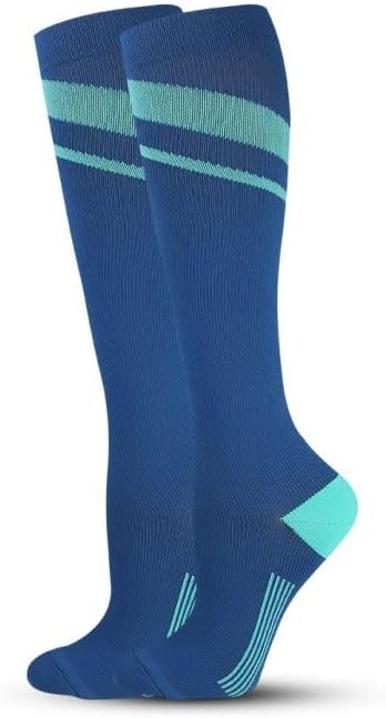 Compression Socks 20-30 mmHg Men and Women, Best for Running, Travel, Pregnancy, Nurses