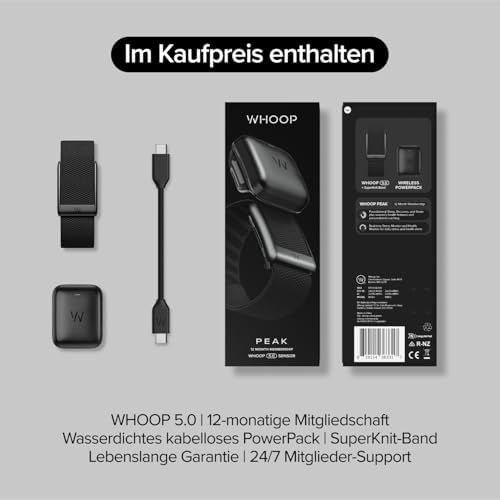 Bild 5 - WHOOP 5.0/MG Aktivitätstracker – 12-monatige Mitgliedschaft – Gesundheits- und Fitness-Tracker, Schlaftracking, personalisiertes Coaching