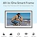Euphro 15.6'' Digital Picture Frame with 1920x1080 IPS Touch Screen, Smart Digital Photo Frame with 32GB Storage, Easy Setup to Share Photos/Videos via Free App