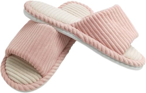 Bedroom Slippers Women Cloud Lightweight Cozy Open Toe Indoor Shoes3
