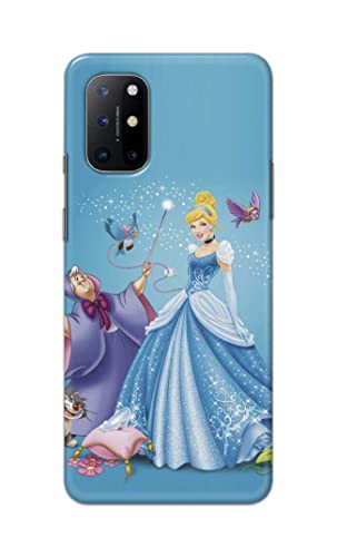 Image of Famous Cartoon Lady Character Hard Back Case Cover for OnePlus 8T Back Cover -(J5) VNS2224