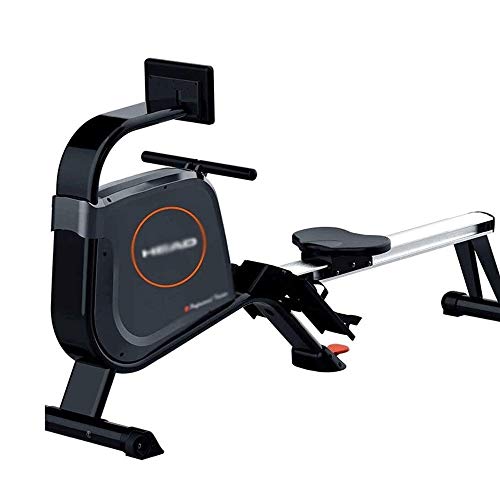 Image of Rowing Machine Indoor Rower with LCD Monitor Fitness Equipment for Home Gym