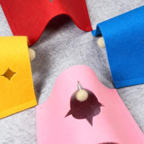 Katzen Aktivitäten Mat, 4- in- 1 Tunnel Spielmatte Für Junge Katzen, Interaktive Kätzchen Übungstuch | für Wohnzimmer Bereicherung Innen Außen Schlafzimmer Reduzierung Langeweile Bewegung Re-6