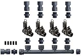 Rain Bird 100-DV Dura Manifold Valve Kit -No Flow Control -Slip 100DV (4 Zone)