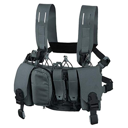 Chest Rig Thunderbolt Direct Action gris de Cordura con máxima resistencia técnica