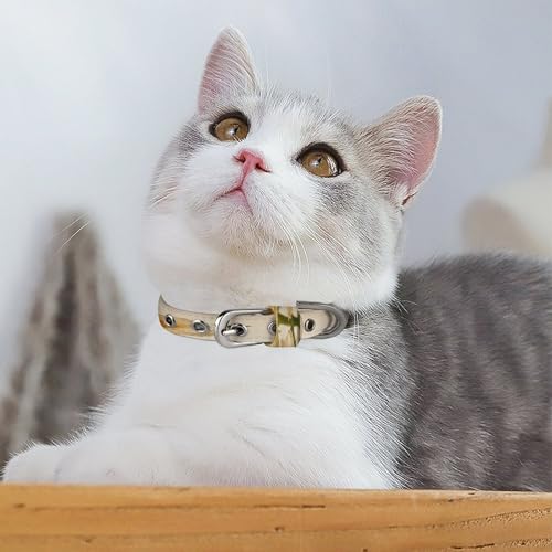 Collar de perro ajustable suave y transpirable de tela Oxford resistente 6