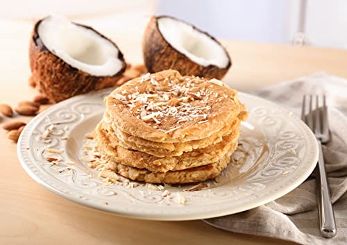 Organic Low Carb Flours Bundle - Organic Almond Flour, 4 Pounds And Organic Coconut Flour, 4 Pounds - Non-Gmo, Kosher, Vegan, Great For Baking #TOP4