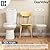 DeerValley Two-Piece Toilet, ADA Height Toilet Bowl With Soft Close Seat MaP 1000g Comfort Chair Height White Toilets for Bathrooms 12” Rough in (Single Flush Elongated)
