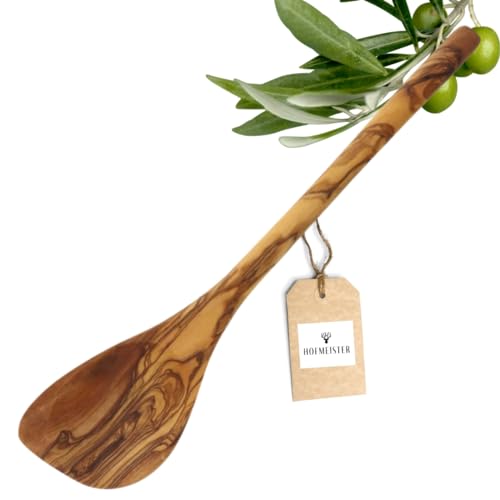HOFMEISTER Kochlöffel aus Olivenholz (Spitzer Kochlöffel Olivenholz | 30 Cm)