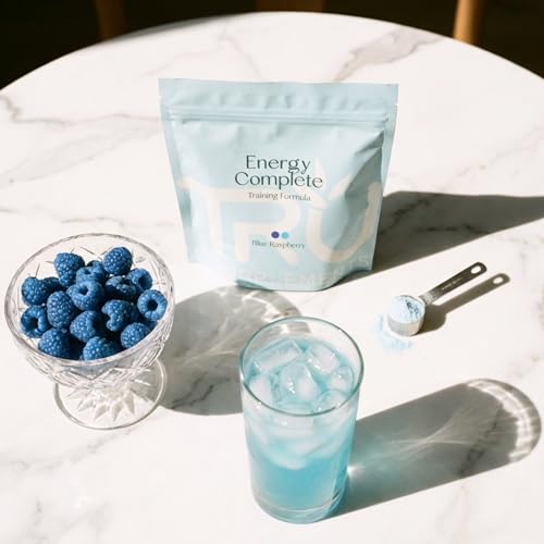 Image of TRU Supplements Supplements Energy, Pre Workout Training Formula, Vegan Friendly, No Jitters, Improve Workout Performance, Naturally Extracted Flavors, 20 Servings (Blue Raspberry)