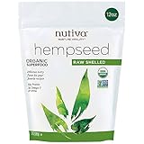 Nutiva Organic Hempseed, Raw Shelled, 12 Ounce