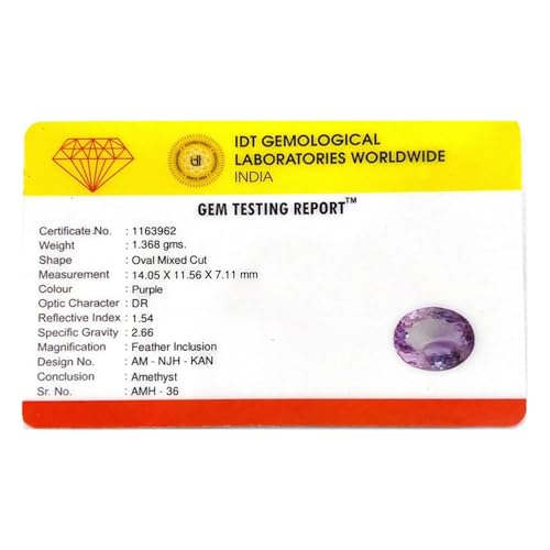 Améthyste du Brésil 6,84 carats de qualité supérieure pour joaillerie - 4