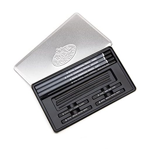 Royal & Langnickel RSET-ART2503 - Set carboncillo de diseño artístico