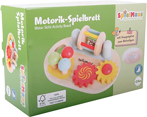 VEDES Großhandel GmbH - Ware SpielMaus Holz Motorik-Spielbrett | Holzspielzeug 41512024