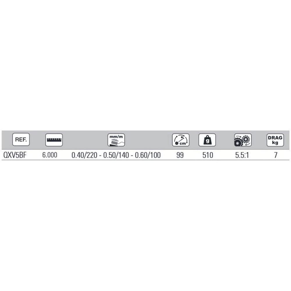 Carrete VIRUX V5 60 BF - 2+1bb, Multiclolor - Image 2