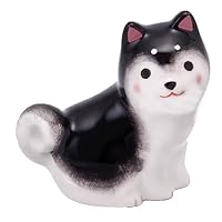 【未使用品】 薬師窯 YAKUSHIGAMA 和楽づくし わんこ日和 お座り黒柴(9685) おねだり黒柴(9689) セット 中古 送料無料 H４ 61-VrEIq6qL._UF350,350_QL50_.jpg