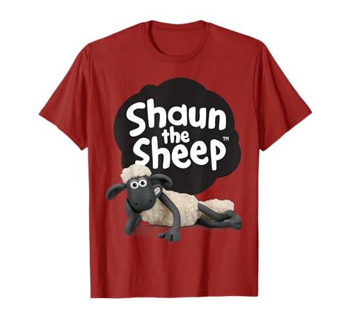 Shaun the Sheep: Alt Logo with Shaun T-Shirt T-Shirt