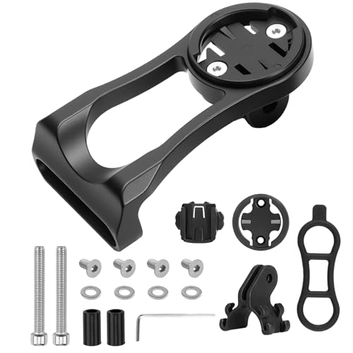 Out Front Bike Computer Combo Mount for Garmin Edge & GoPro (200 500 510 520 800 810 820 1000 1030 Touring), Multifunction Out Front Bike Mount Bicycle In front Combo Stand,included bicycle Computer