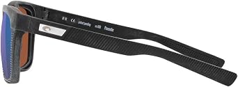 Costa Del Mar Mens Pescador Rectangular Sunglasses