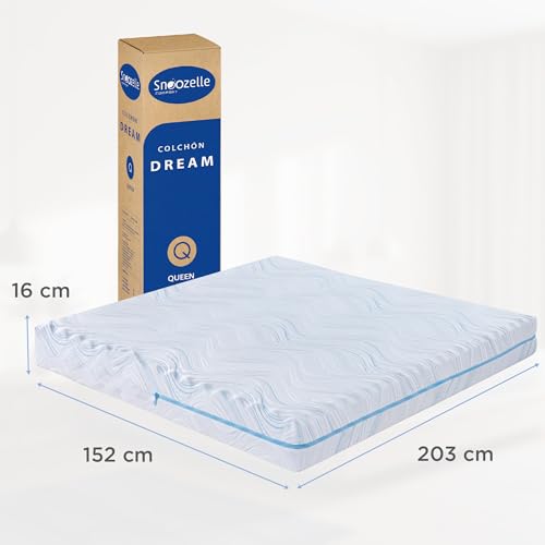 Consejos para Comprar Colchon Queen Size Walmart favoritos de las personas. 27 Colchon Queen Size Walmart marca SNOOZELLE COMFORT (3)