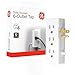 GE 6 Outlet Side Access Outlet Adapter Wall Tap, Turn 2 Outlets Into 6, 3 Prong Outlets on Both Sides, Indoor Rated, UL Listed, White, 54543