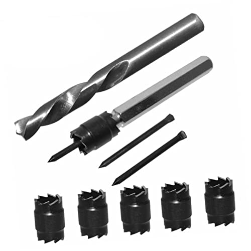 ARTIBETTER 9pcs Weld Cutter High-Speed Welding Drill Bits for Welding Construction Efficient and Tool for Automotive Repair and Industrial Use