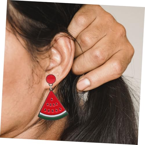 Boucles d'oreilles pastèque légères contre les bijoux lourds d'été - 2