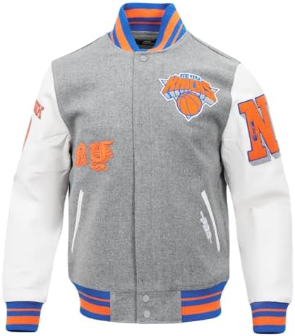 Pro Standard Men's NBA Old English Varsity Jacket
