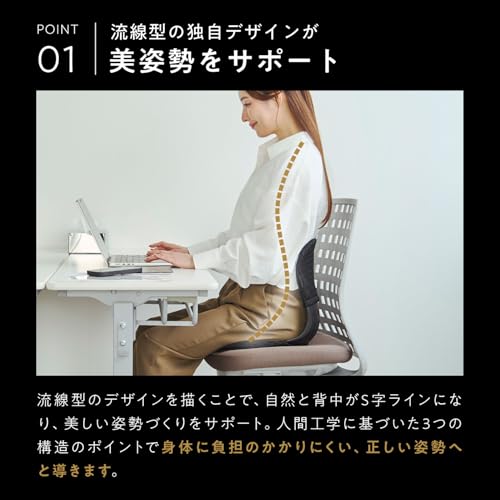 ヒツジのいらない枕 おしり先生 姿勢サポートチェア