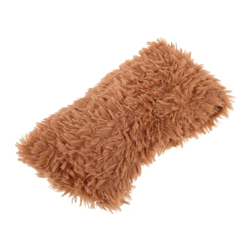 Generic Thick Knit Headband with Ear Muffs Women's Faux Fur Headband Warm Fashionable Warm Knitting Headband