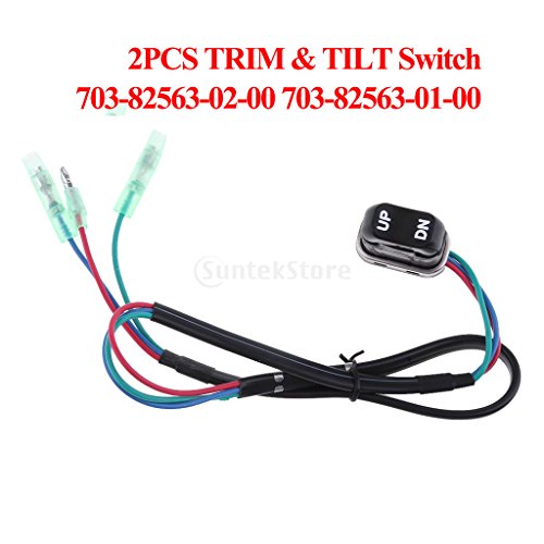 Interrupteur de tilt pour remplacer la commande de trim usée de bateau