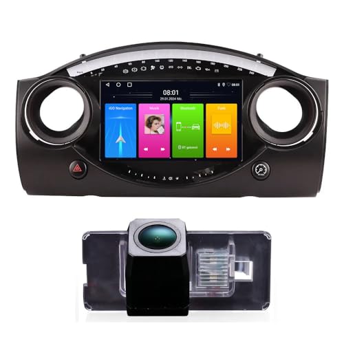 9' Android Auto GPS Radio Navigator Carplay Replacement for BMW Mini Cooper S