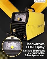 WELDINGER Kombischweißinverter MWPE 200 HF COMBI HF-Zündung MIG MAG DC-WIG Plasmaschneider MMA Schweißgerät 5 Jahre Garantie – Ansicht 5