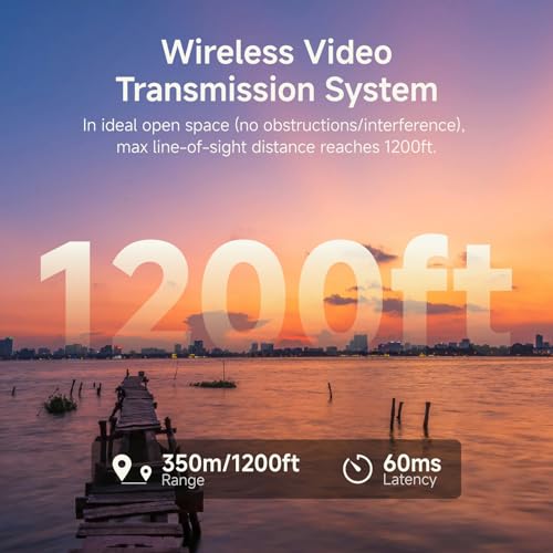 Image of Accsoon CineView M7 Pro Wireless Transmitter Receiver Monitor 7inch 4K60 + CineView HE Wireless Video Transmitter