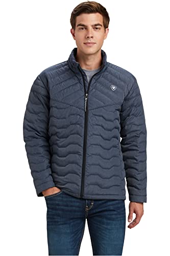Image of ARIAT Mens Ideal Down Jacket - Charcoal Heather Mens Size - S
